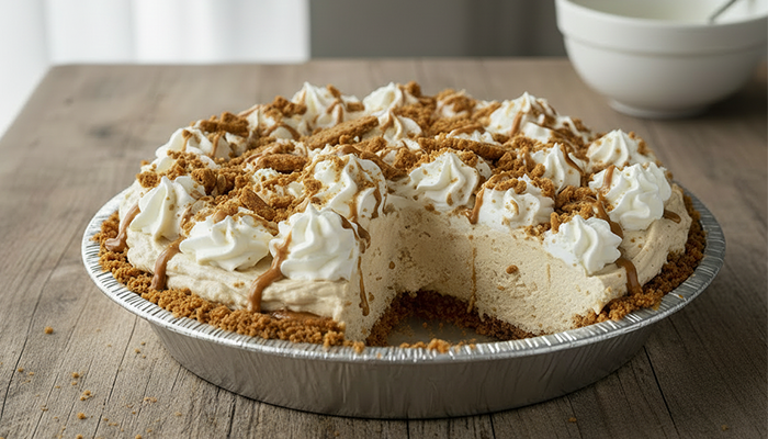 Cookie butter pie