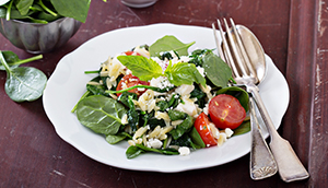 Spinach Orzo Salad cropped