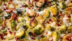 Cheesy Brussel Sprouts