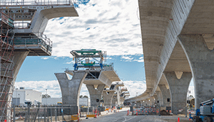 Bridge under construction