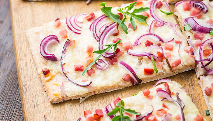 Onion and Cheese Pizza