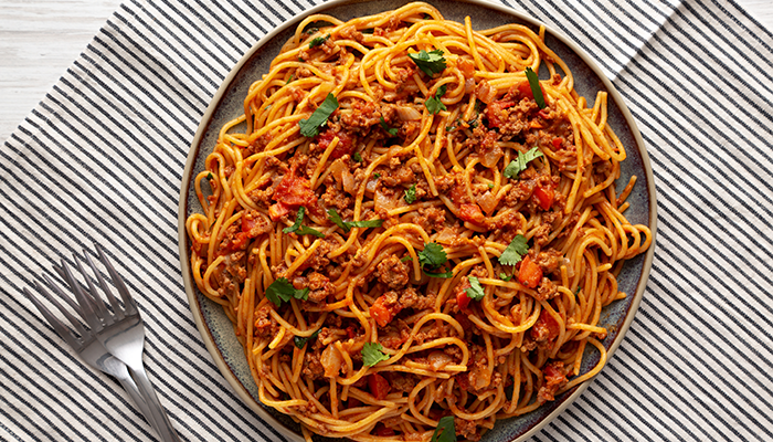 Taco Linguine Bake